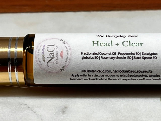 Aromatherapy Roller - Head + Clear
