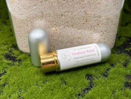 Headache Relief Aromatherapy Salt Inhaler